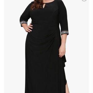 Alex evenings long dress woman